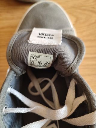Zapatillas vans 