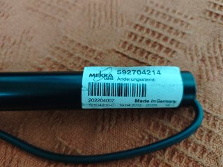 Retrovisor derecho Dethleffs y cerradura