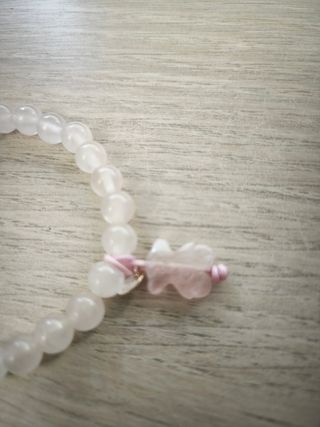 Pulsera Tous cuarzo rosa