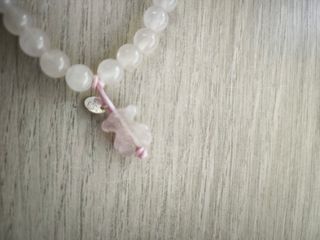 Pulsera Tous cuarzo rosa