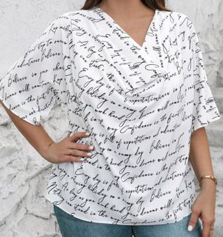 Blusa talla grande talla 52