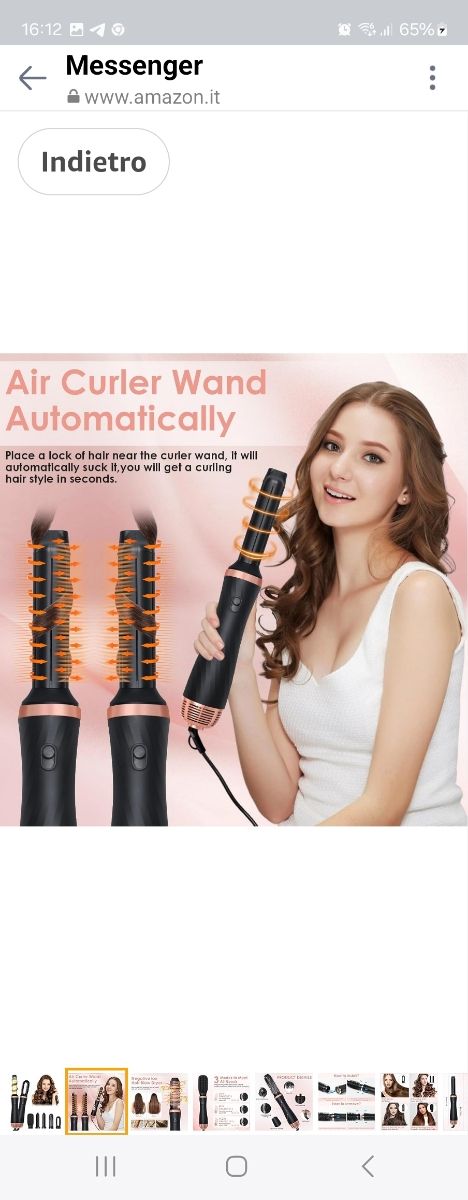 Set asciugacapelli  nuovo