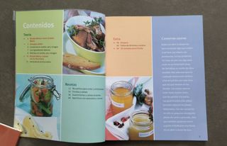 Lote 4 LIBROS CONSERVAR ALIMENTOS