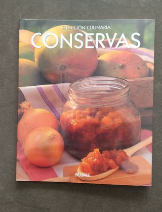 Lote 4 LIBROS CONSERVAR ALIMENTOS