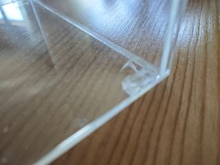 Vitrina cubo - hurna de metacrilato nueva