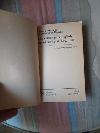 Las clases privilegiadas y el Antiguo Régimen.