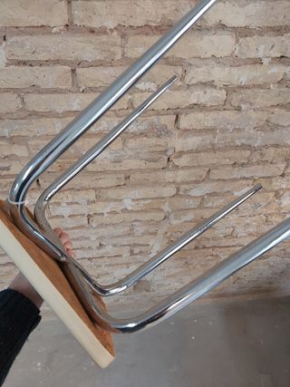 Taburete vintage railite