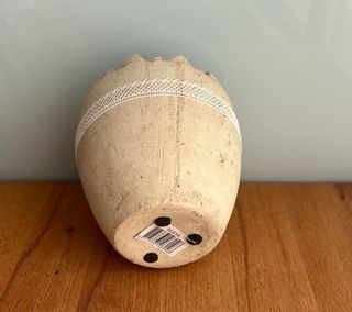 Dois vasos para plantas Páscoa