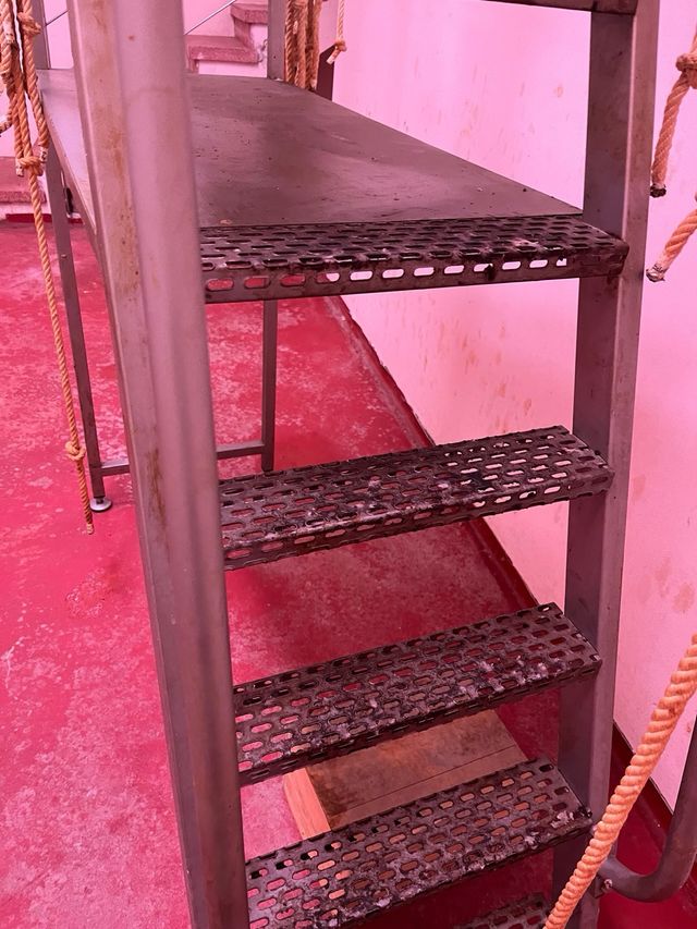 Escalera acero inoxidable