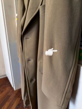 Giorgio Armani cappotto uomo taglia 50 in lana