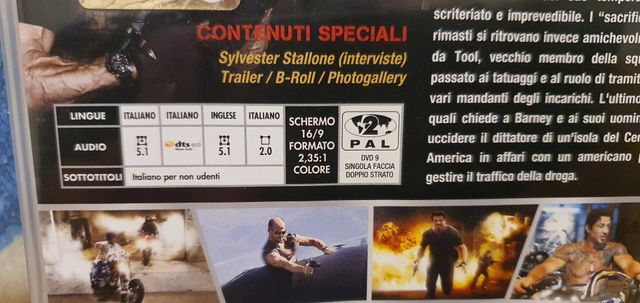 I MERCENARI + I MERCENARI 2 - DVD