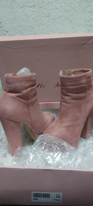 Botines Pink número 35