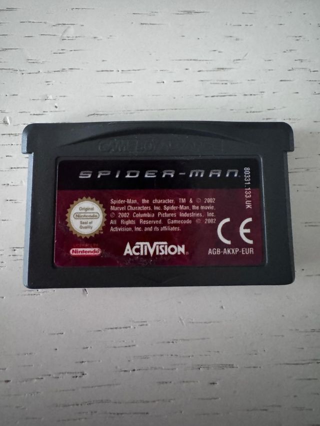 Spiderman Gameboy