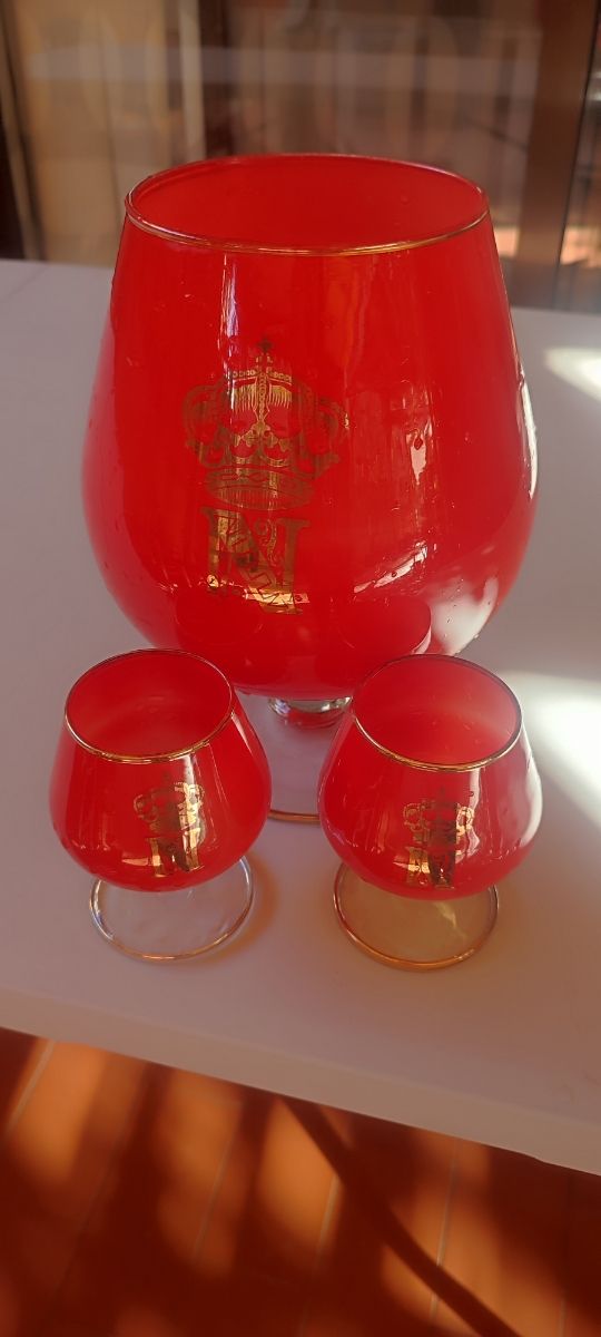 Copón y 2 copas de coñac 