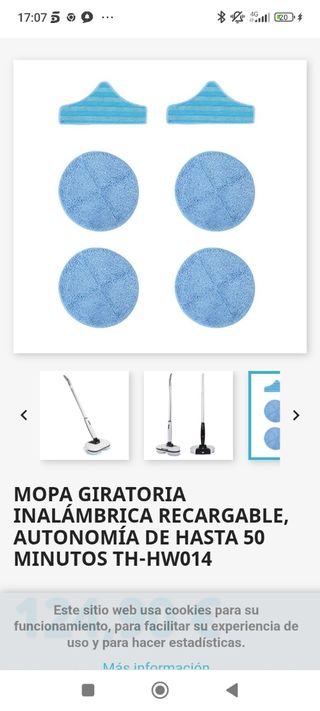 Mopa para limpiar 