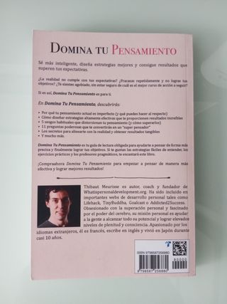 Domina Tu Pensamiento: Una guía práctica para conectar con la realidad y lograr resultados tangibles en el mundo real (Colección Domina Tu(s)...) (Spanish Edition)