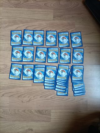 Lote 37 cartas Pokémon originales español.