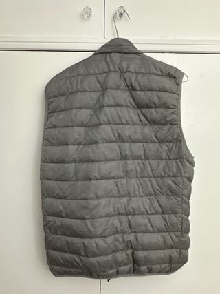 Chaleco ligero gris vestir