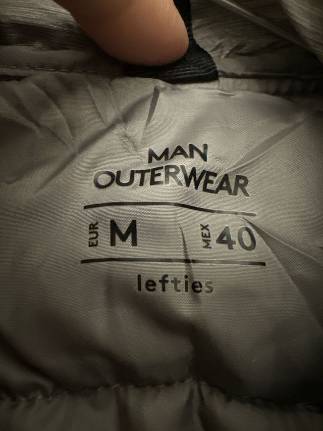 Chaleco ligero gris vestir