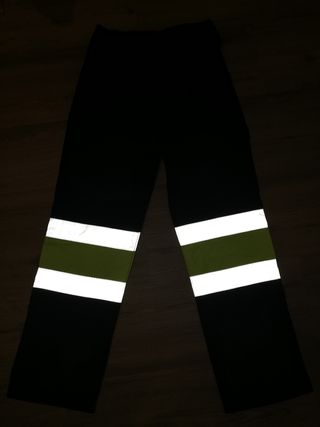 Calça de trabalho multibolsos reflectore