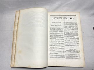 Libro Antico 1835 Oeuvres Complètes Montesquieu