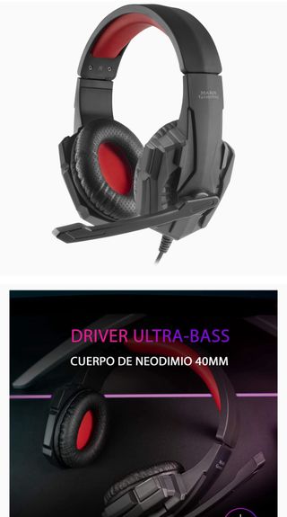 Mars gaming auriculares mh020