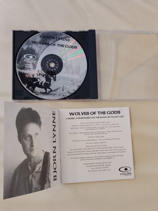 CD Bjorn Lynne. Wolves Of The Gods