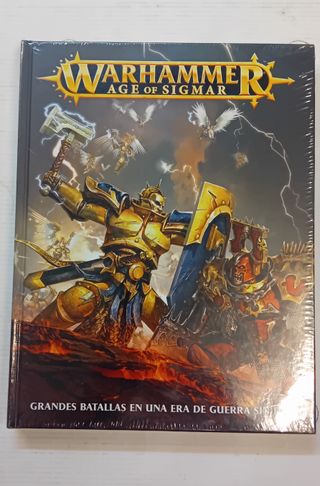 WARHAMMER AGE OF SIGMAR GRANDES BATALLAS, NUEVO.