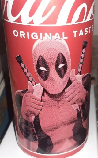 2 Lattine Coca cola serie Super eroi Marvel comics