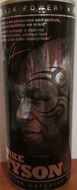 Lattina da collezione serie Mike Tyson vintage tin