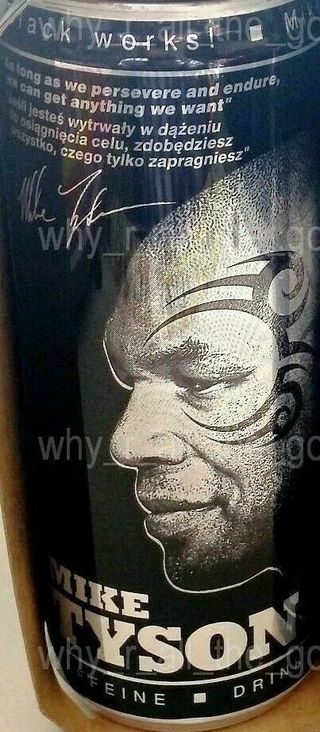 Lattina da collezione serie Mike Tyson vintage tin