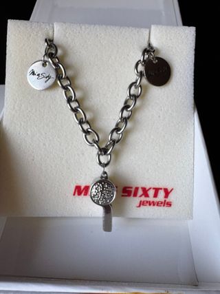Pulsera Miss Sixty de Acero con Charms