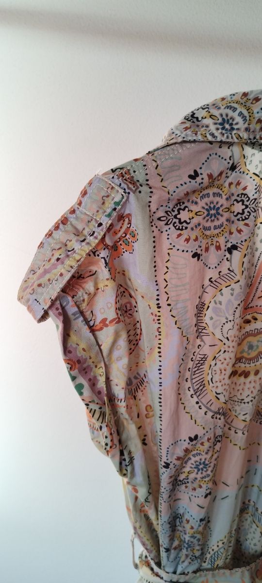 Abito lungo chemisier Zara