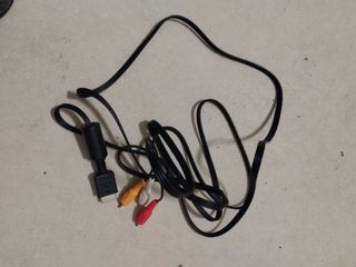 Cable original AV RCA Sony PS2 PS3 nuevo