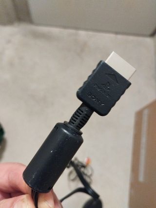 Cable original AV RCA Sony PS2 PS3 nuevo