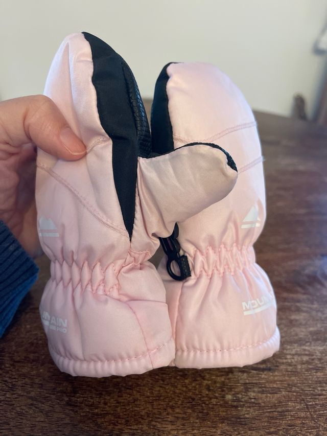 Guantes rosas mountain pro