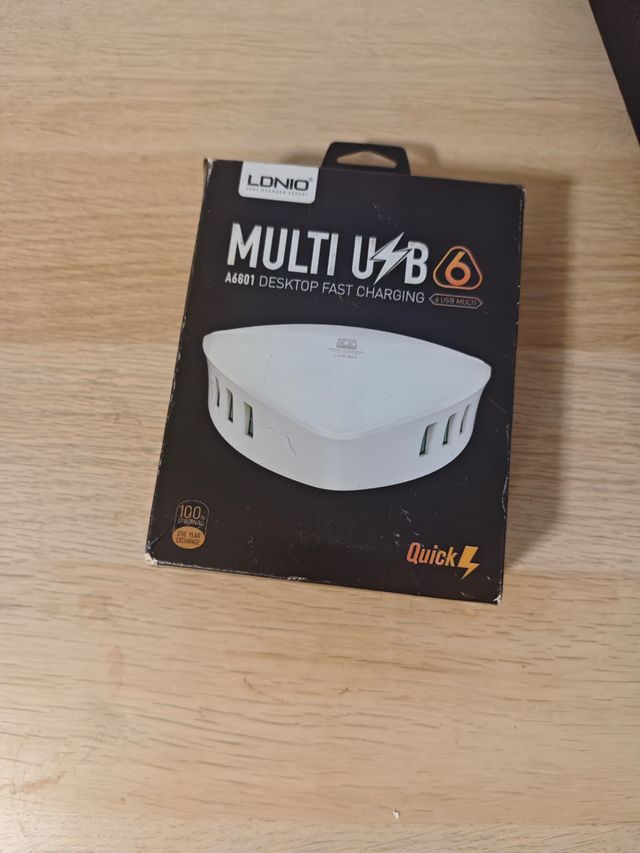 Ldino cargador 6 usb