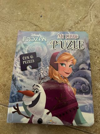 Libro puzzle Frozen