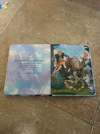Libro puzzle Frozen