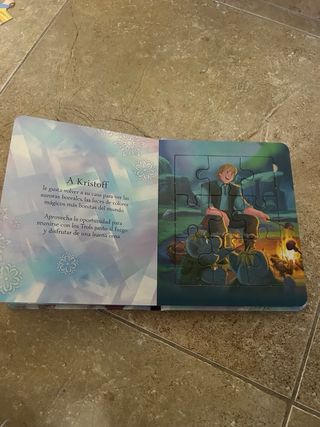 Libro puzzle Frozen