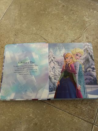 Libro puzzle Frozen