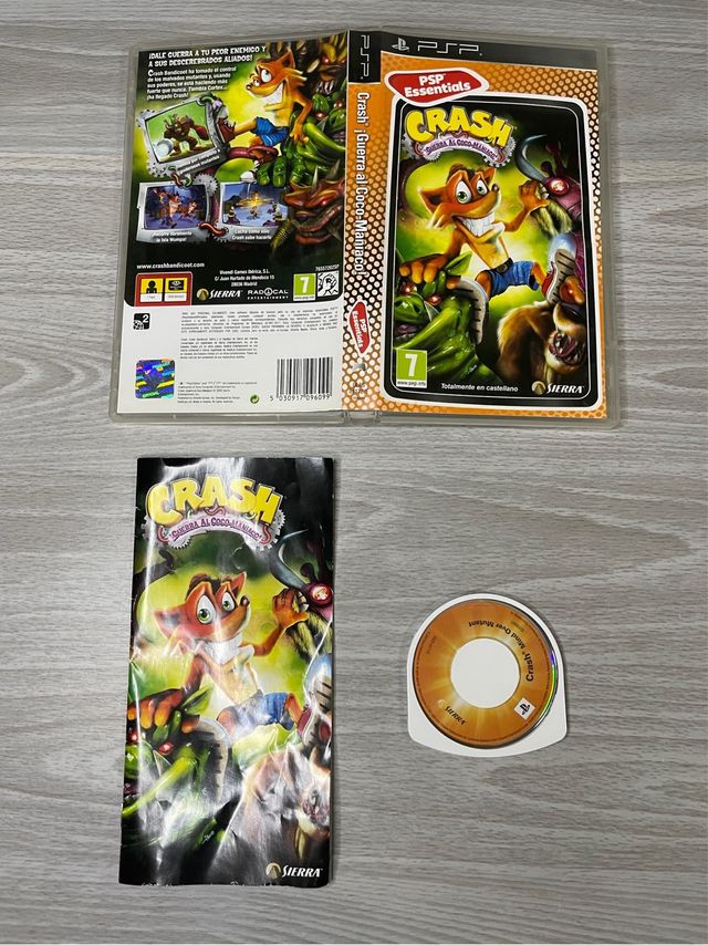 Juego Crash: Guerra Al CocoManiaco PSP