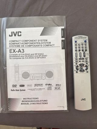 Cadena musica Hifi. JVC
