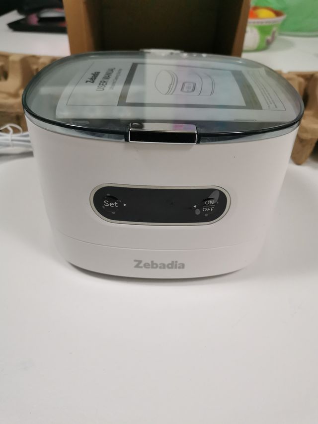 Pulitore ad ultrasuoni per gioielli Zebadia SU-748