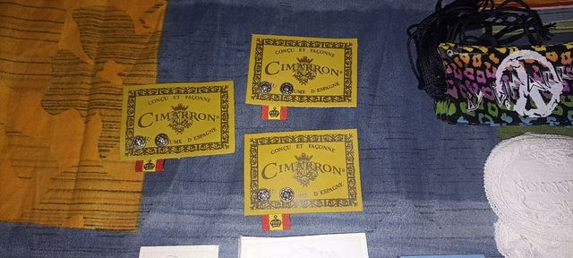 Cimarrón, Sáez Merino, Etiquetas Originales Último