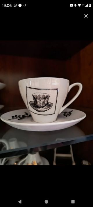 Juego de café con leche o chocolate