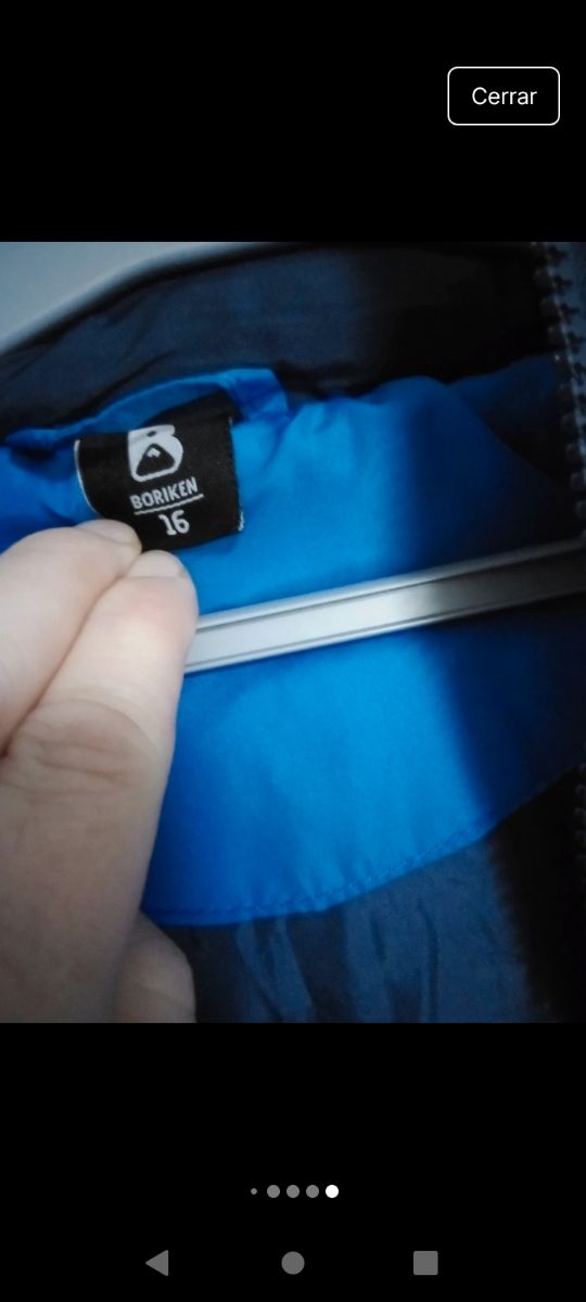 Lote talla 16: 2 chalecos y una cazadora T16