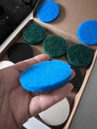 Juego de 12 almohadillas de limpieza comp. Bosh