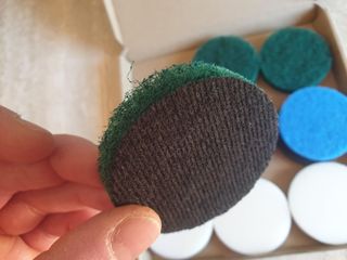 Juego de 12 almohadillas de limpieza comp. Bosh