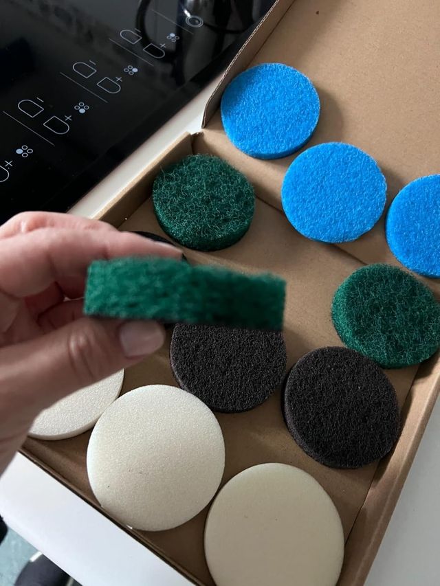 Juego de 12 almohadillas de limpieza comp. Bosh